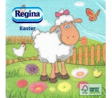 Regina Paper napkins 1 ply 33 x 33 cm 20 pieces Easter Sheep