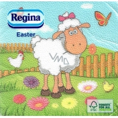 Regina Paper napkins 1 ply 33 x 33 cm 20 pieces Easter Sheep