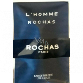 Rochas L Homme eau de toilette for men 1.2 ml with spray, vial