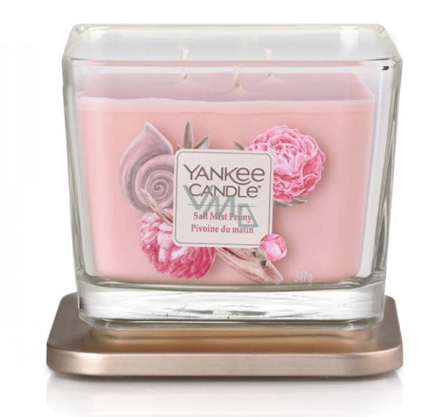 Yankee Candle Salt Mist Peony Peony with drops of sea water soy