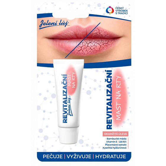 Regina Deer Tallow Revitalizing Lip Balm, Instant Relief 10 ml