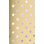 Zöwie Gift wrapping paper 70 x 150 cm Christmas Shining Moments natural with silver stars
