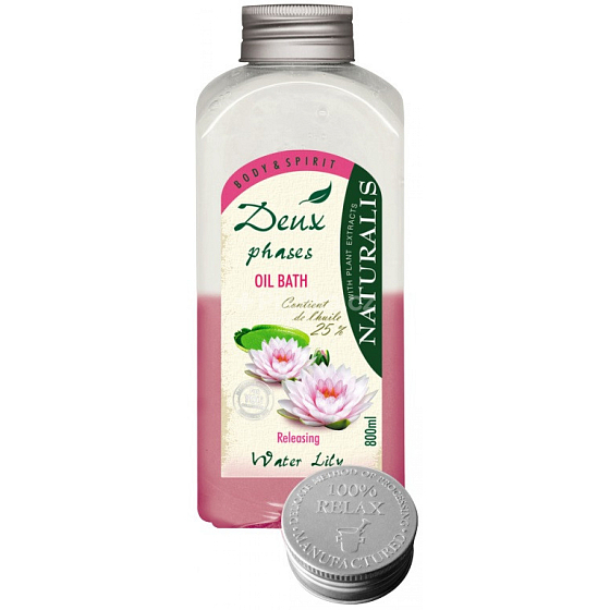 Naturalis Water Lily Two-component oil bath foam 800 ml