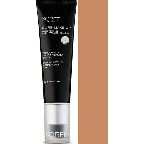 Korff Cure Make Up Long-lasting Foundation SPF15 long-lasting makeup 05 Coffee 30 ml