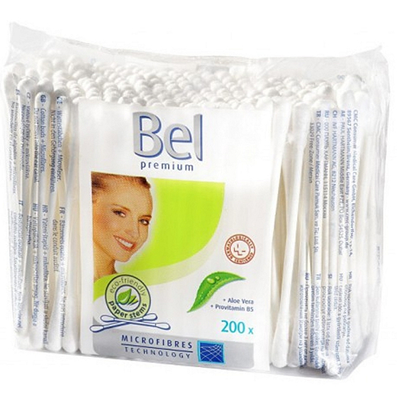 Bel Premium Aloe Vera and Provitamin B5 paper cotton buds 200 pieces