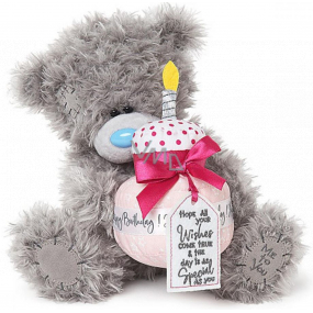 Me To You Happy Birthday Bear with cake and candle 20 cm