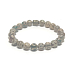 Agate Tibetan striped bracelet elastic natural stone, ball 8 mm / 16 - 17 cm