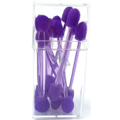 Eyeshadow applicator 6 cm box different colours
