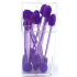 Eyeshadow applicator 6 cm box different colours