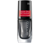 Artdeco Quick Dry Nail Lacquer Quick Dry Nail Lacquer 99 Dark Granite 10 ml