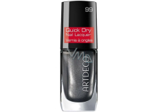 Artdeco Quick Dry Nail Lacquer Quick Dry Nail Lacquer 99 Dark Granite 10 ml