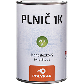 Polykar 1K filler single-component acrylic, beige, 800 ml