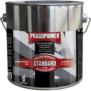 Pragoprimer Standard S2000 basic color for metal, 0100 white, 2.5 l