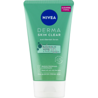 Nivea Derma Skin Clear Cleansing Facial Scrub, 150 ml