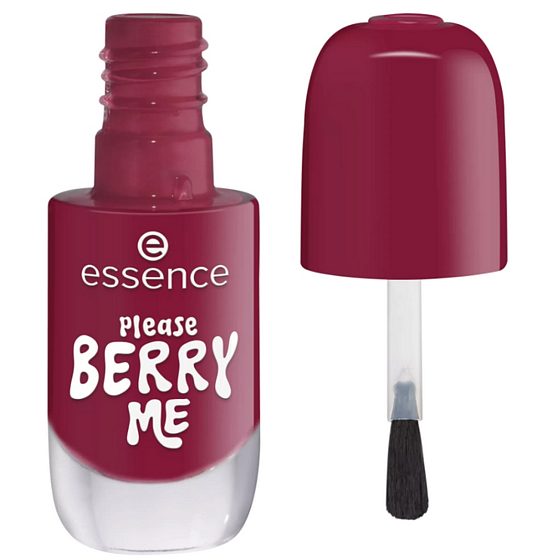 Essence Nail Polish Gel Nail Colour 20 Please Berry Me, 8 ml