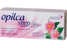 Opilca Strep depilační krém tělový olej z kamélií a vitamin E 100 ml