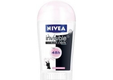 Nivea Invisible Black & White Clear antiperspirant deodorant stick pro ženy 40 ml