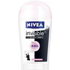 passagier Uitreiken Startpunt Nivea Invisible Black & White Clear antiperspirant deodorant stick for  women 40 ml - VMD parfumerie - drogerie