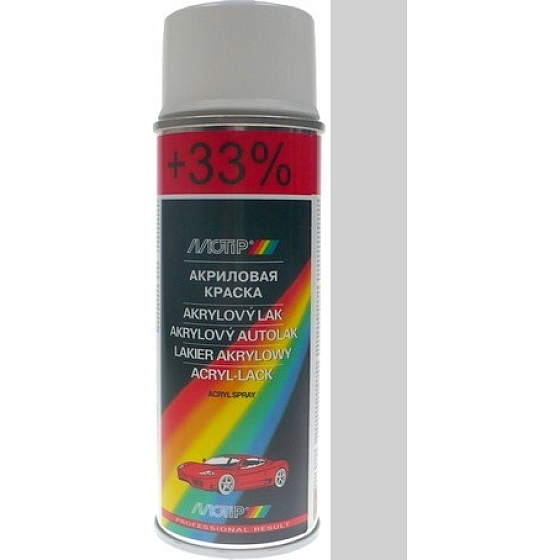 Motip Škoda Acrylic Car Paint Spray SD 9102 Silver Diamond Metallic 200 ml