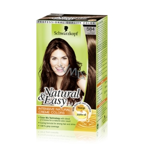 Schwarzkopf Natural & Easy hair color 584 Moka chocolate