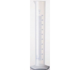 Plastic measuring cylinder with 250 ml measuring cup