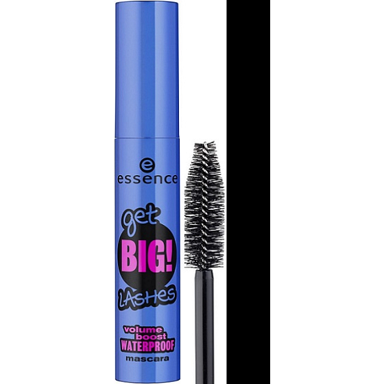 Essence Get Big! Lashes Volume Boost Waterproof Mascara Black 12 ml