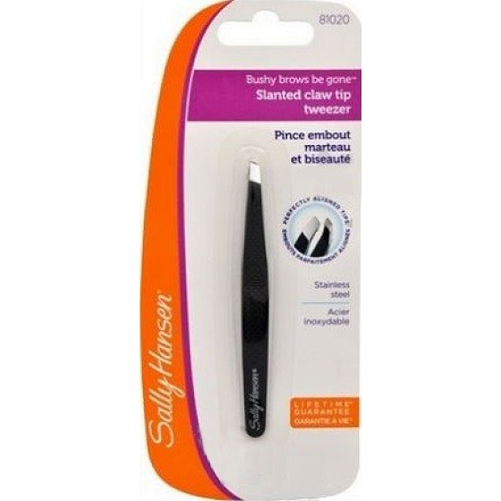 Sally Hansen Slanted Claw Tip Tweezer tweezers with flat angled tips 1 piece
