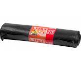 Alufix Garbage bags mega thick, black, 80 µ, 110 liters, 70 x 100 cm, 10 pieces