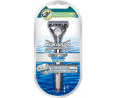 Wilkinson Sword Quattro Titanium Sensitive razor for men 1 piece + razor 1 piece