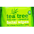 Xpe Tea Tree Peppermint cleansing wipes for face 2 x 25 pieces