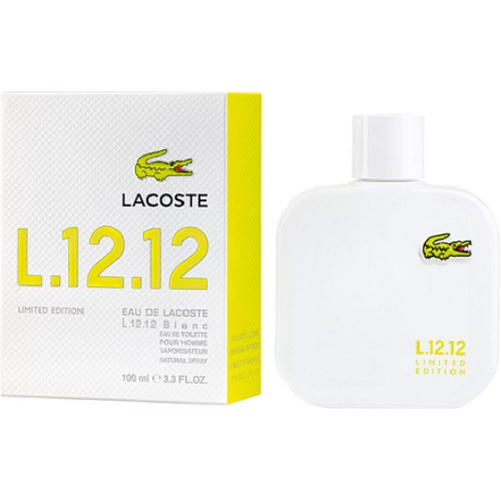 Lacoste Eau de Lacoste L.12.12 Blanc Neon Limited Edition Eau de Toilette for Men 50 ml