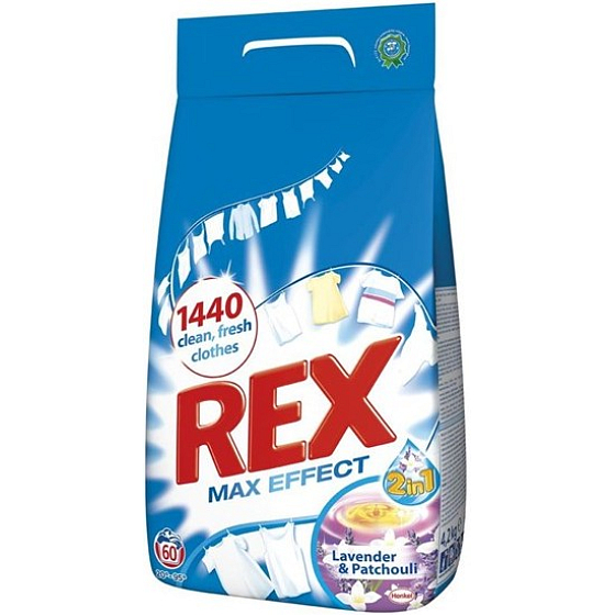 Rex Max Effect Lavender & Patchouli washing powder 60 doses 4.2 kg