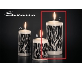 Lima Savana candle black cylinder 80 x 150 mm 1 piece