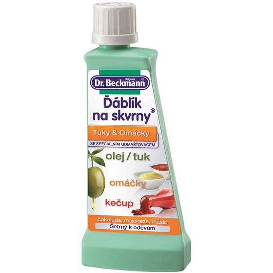 Dr. Beckmann Stain Devil for Oil, Grease, Sauces, Ketchup 50 ml