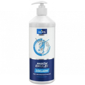 Alpa Sport Star Basic massage emulsion with herbal extracts 1 l