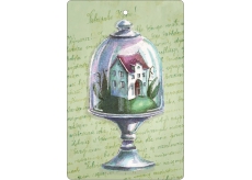 Bohemia Gifts & Cosmetics Aromatická vonná karta Domeček 10,5 x 16 cm