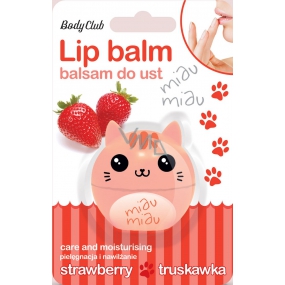 Body Club Cat Strawberry Lip Balm 3.5 g