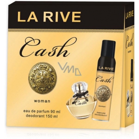 La Rive Cash Woman perfumed water 90 ml + deodorant spray 150 ml, gift set