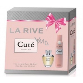 La Rive Cuté perfumed water for women 100 ml + deodorant spray 150 ml, gift set
