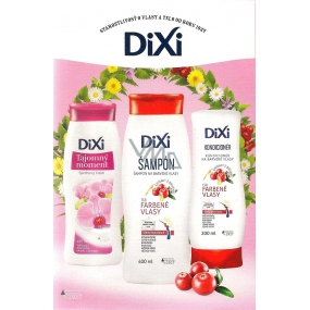 Dixi Mysterious Moment Orchid Extract Shower Gel 400 ml + Hair Shampoo 400 ml + Hair Conditioner 200 ml, Cosmetic Set