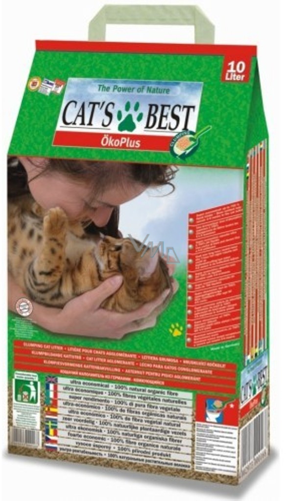 Cats Best Oko Plus highly economical litter for cats, rabbits and small