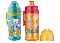 Rotho bottle for baby - pulling cap 360ml 12mes. + Orange