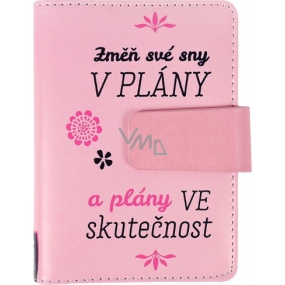 Albi Managerial Diary 2019 With Text - Pink 10.5 x 14.5 x 2.5 cm