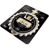 Nekupto League of True Gentlemen Opener, Coaster, Magnet in One Fabulous Guy - Verified Diameter 10 cm