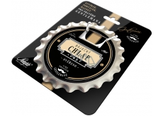 Nekupto League of True Gentlemen Bottle opener, coaster, magnet in one Wonderful guy - verified diameter 10 cm