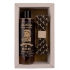 Bohemia Gifts Sailor Beer yeast and hops shower gel 250 ml + wooden bow tie, cosmetic set