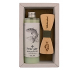 Bohemia Gifts & Cosmetics Fisherman's shower gel 250 ml + wooden butterfly, cosmetic set