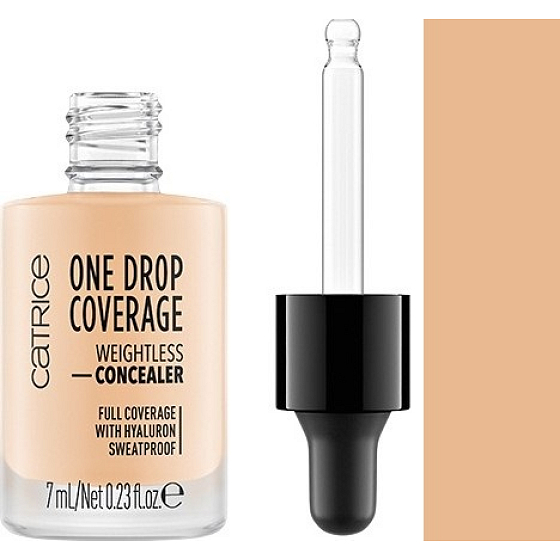 Catrice One Drop Coverage Weightless Concealer Concealer 003 Porcelain 7 ml