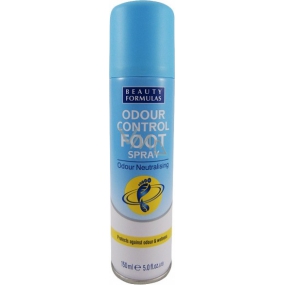 Beauty Formulas Odor Control Foot antiperspirant foot spray 150 ml