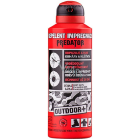 Predator Repellent Outdoor+ waterproof repellent impregnation repels and kills mosquitoes and ticks 200 ml